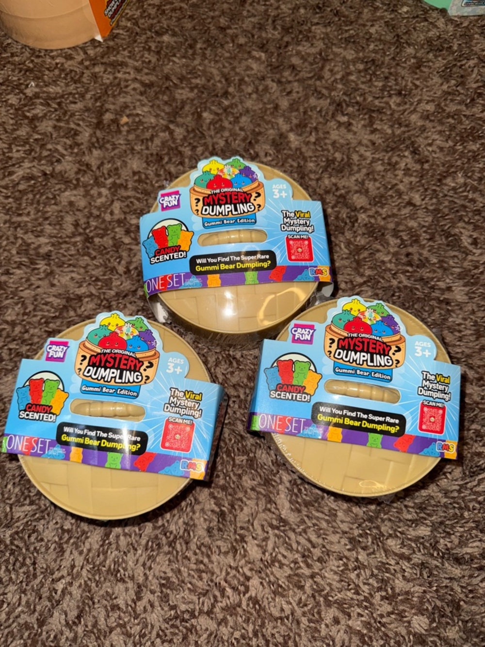 3 RMS Gummy Bear Mystery Dumplings Sealed